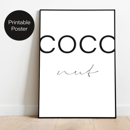 Poster COCO nut